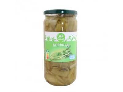 Borraja Classic Carrefour sin sal añadida 400 g.