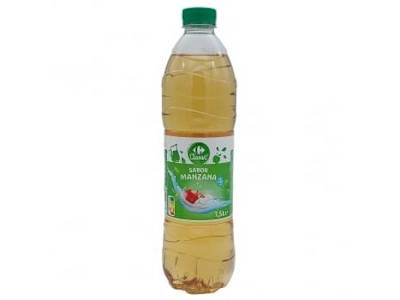 Refresco de manzana Carrefour Classic botella 1,5 l.