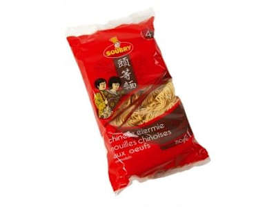 Pasta noodles al huevo Soubry 250 g.