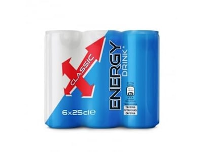 Classic´ bebida Energética pack 6 latas 25 cl.