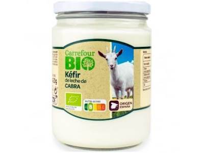 Kéfir de cabra ecológico Carrefour Bio 420 g.