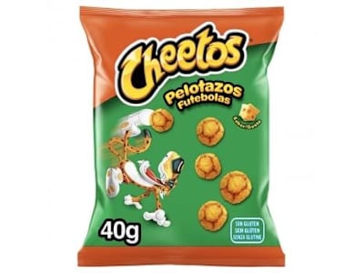 Aperitivo de maíz sabor queso Pelotazos Cheetos sin gluten 40 g.