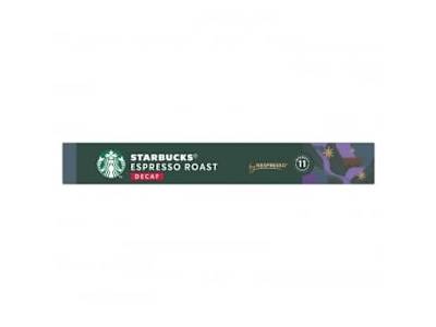 Café cápsulas espresso descafeinado Starbucks compatible con Nespresso 10 ud.
