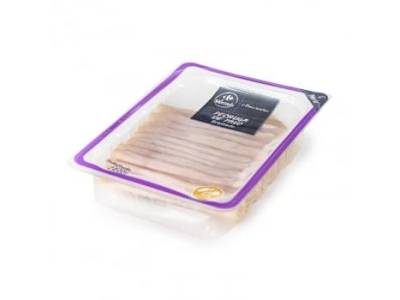 Pechuga de pavo braseado en finas lonchas Carrefour El Mercado sin gluten 200 g