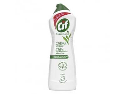 Limpiador multiusos blanco en crema Cif 750 ml.
