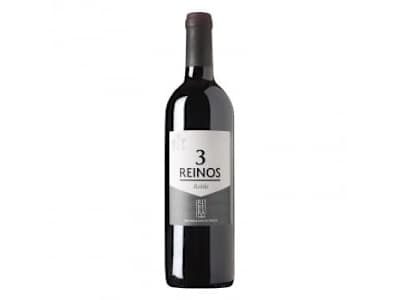 Vino tinto roble tempranillo Tres Reinos D.O. Ribera del Duero 75 cl.