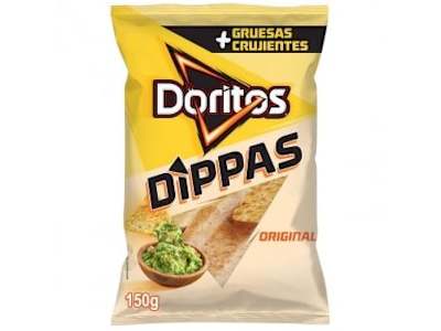 Nachos al toque de sal Dippas Doritos 150 g.
