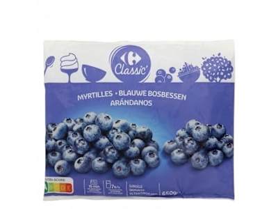 Arándanos Carrefour Classic 650 g.