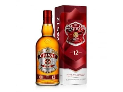 Whisky Chivas Regal escocés 12 años 70 cl.