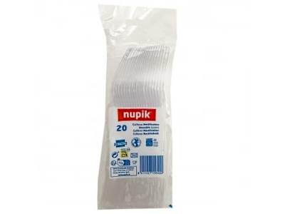 Set 20 Cucharas Reutilizables NUPIK