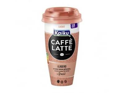 Café latte light Kaiku sin gluten y sin lactosa 230 ml.