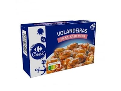 Volanderia en salsa marinera Classic Carrefour sin gluten 60 g.