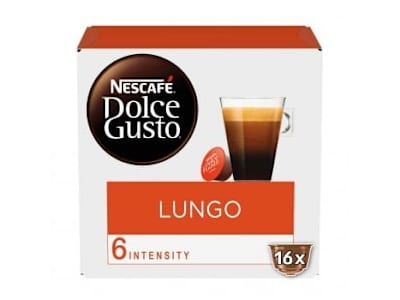 Café cápsulas lungo Nescafé Dolce Gusto 16 ud.