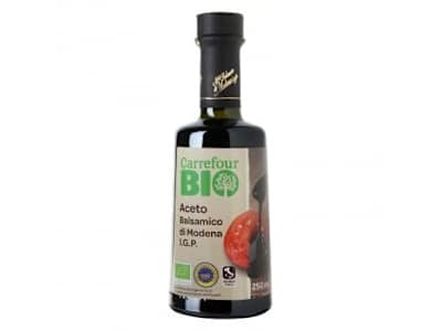 Vinagre balsámico de módena ecológico Carrefour Bio 250 ml.
