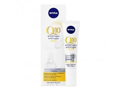Contorno de ojos con Q10 natural & creatina Q10 Power Antiarrugas + Firmeza Nivea 15 ml.