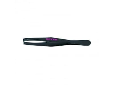 Pinza de depilar pavonada punta recta Beter 1 ud.