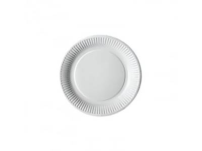 Set 50 Platos Desechables de Cartón 23 cm CARREFOUR HOME