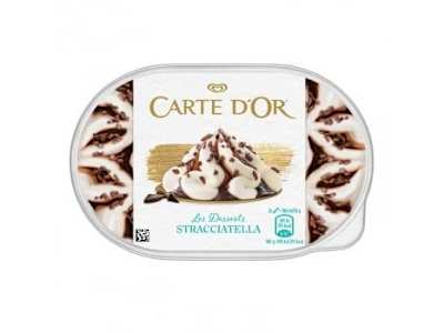 Helado de stracciatella Carte D'or 500 g.