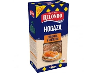 Hogaza de pan 9 cereales y semillas Recondo 240 g.