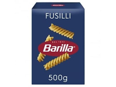 Pasta Fusilli nº 98 Barilla 500 g.