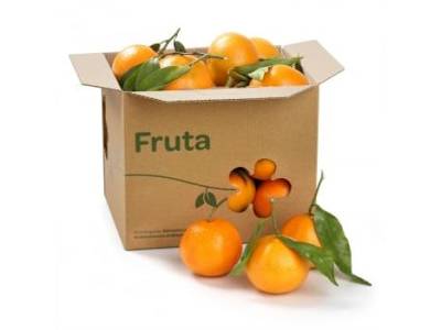 Mandarina con hoja Carrefour granel 1 Kg aprox
