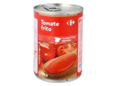 Tomate frito Carrefour lata 400 g.