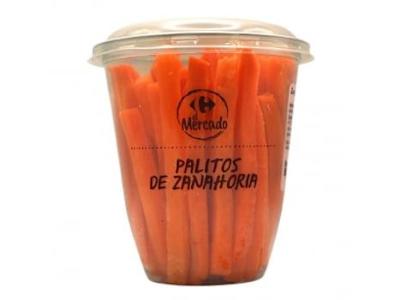 Palitos de zanahoria Carrefour El Mercado vaso 165 g