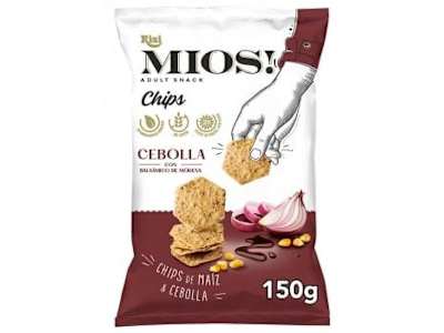 Aperitivo de maíz y cebolla con balsámico de Módena Risi Mios! sin gluten 150 g.