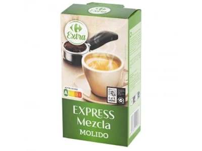 Café molido mezcla Carrefour Extra 250 g.