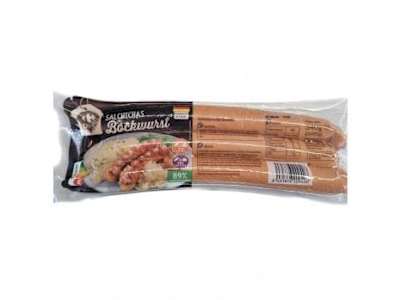 Salchichas bockwurst Carrefour sin gluten sin lactosa 540 g.