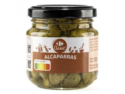 Alcaparras Carrefour 80 g.