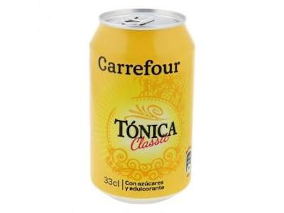 Tónica Carrefour lata 33 cl.