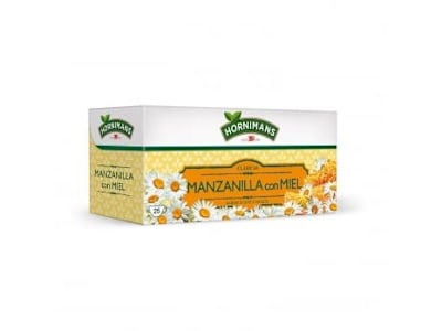 Manzanilla con miel en bolsitas Hornimans 25 ud.