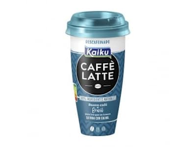 Café latte descafeinado Kaiku sin gluten 230 ml.