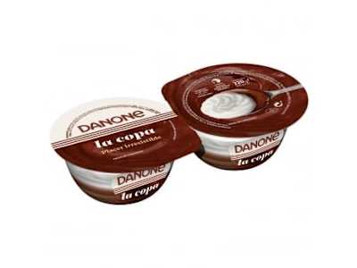 Copa de chocolate con nata Danone La Copa pack de 2 unidades de 110 g.