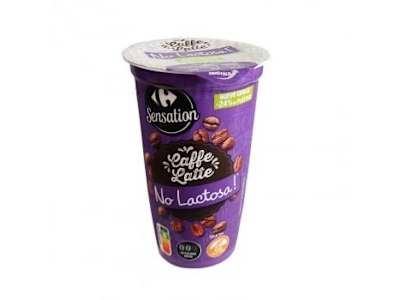 Café latte Carrefour Sensation No Lactosa sin gluten y sin lactosa 250 ml.