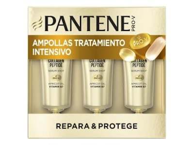 Tratamiento intensivo en ampollas Repara & Protege Pantene Pro-V pack 3 unidades 15 ml.