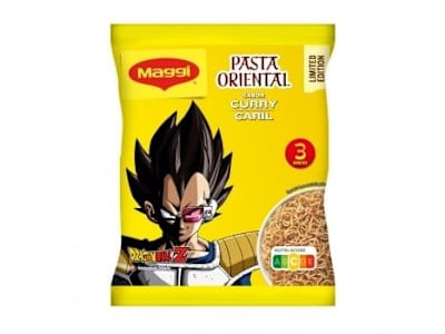 Pasta oriental noodles sabor curry Fussian Maggi 71 g.