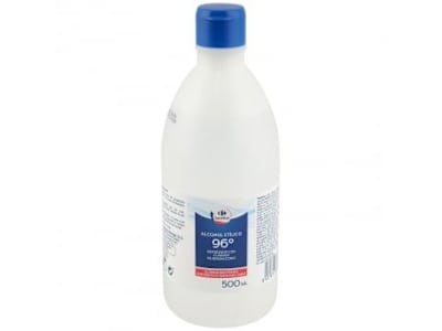 Alcohol Carrefour 500 ml.