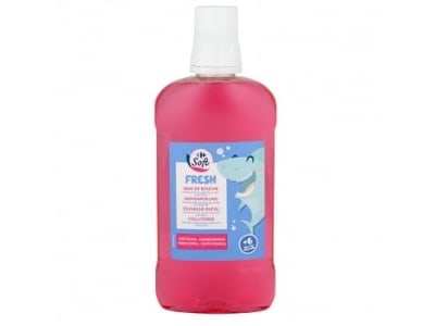 Enjuague bucal infantil sabor fresa Soft Carrefour 500 ml