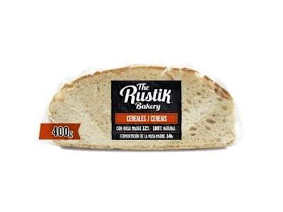 Hogaza masa madre con cereales y semillas The Rustik Bakery 400 g.