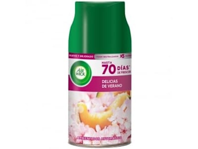 Ambientador automático freshmatic fragancia delicias de verano recambio Air Wick 1 ud.