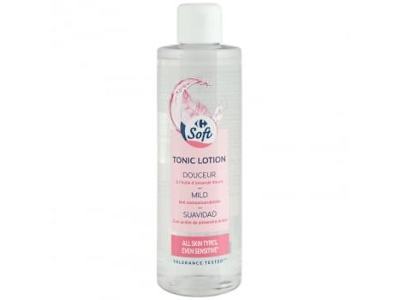 Tónico facial Carrefour Soft 250 ml.