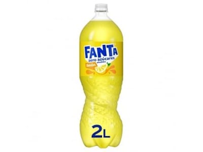 Fanta de limón Zero botella 2 l.