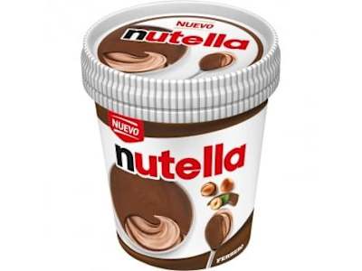 Helado sabor avellana Nutella Ferrero 470 ml.