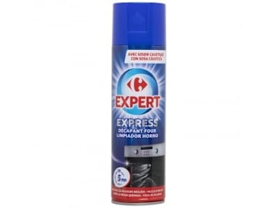 Limpiador de hornos con sosa cáustica Carrefour Expert 500 ml.