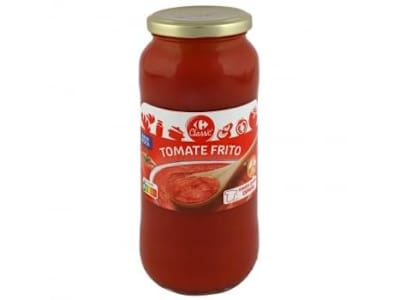 Tomate frito Carrefour tarro 550 g.