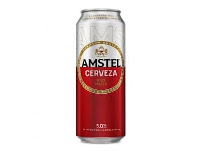Cerveza Amstel 100% Malta lata 50 cl.