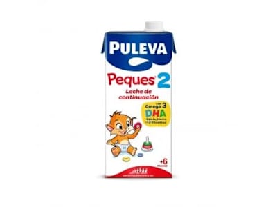 Leche infantil de continuación desde 6 meses Puleva Peques 2 brik 1 l.