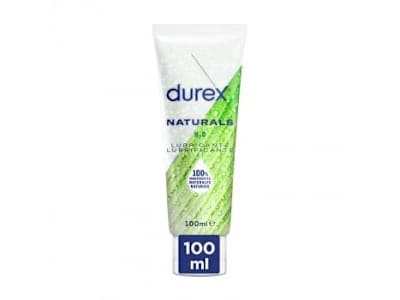 Lubricante con ingredientes 100% naturales Naturals H2O Durex 100 ml.